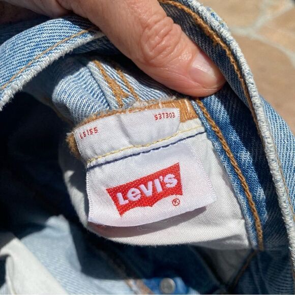 Levi’s 501 Cutoff Button Fly Grommet Detail Jean Shorts SZ 27 - Picture 10 of 12